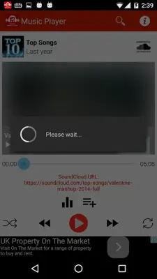 Music Player android App screenshot 3